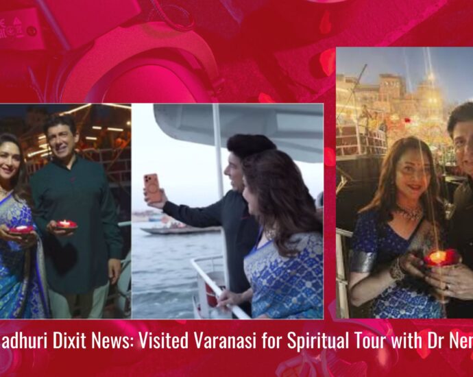 Madhuri Dixit visited Varanasi