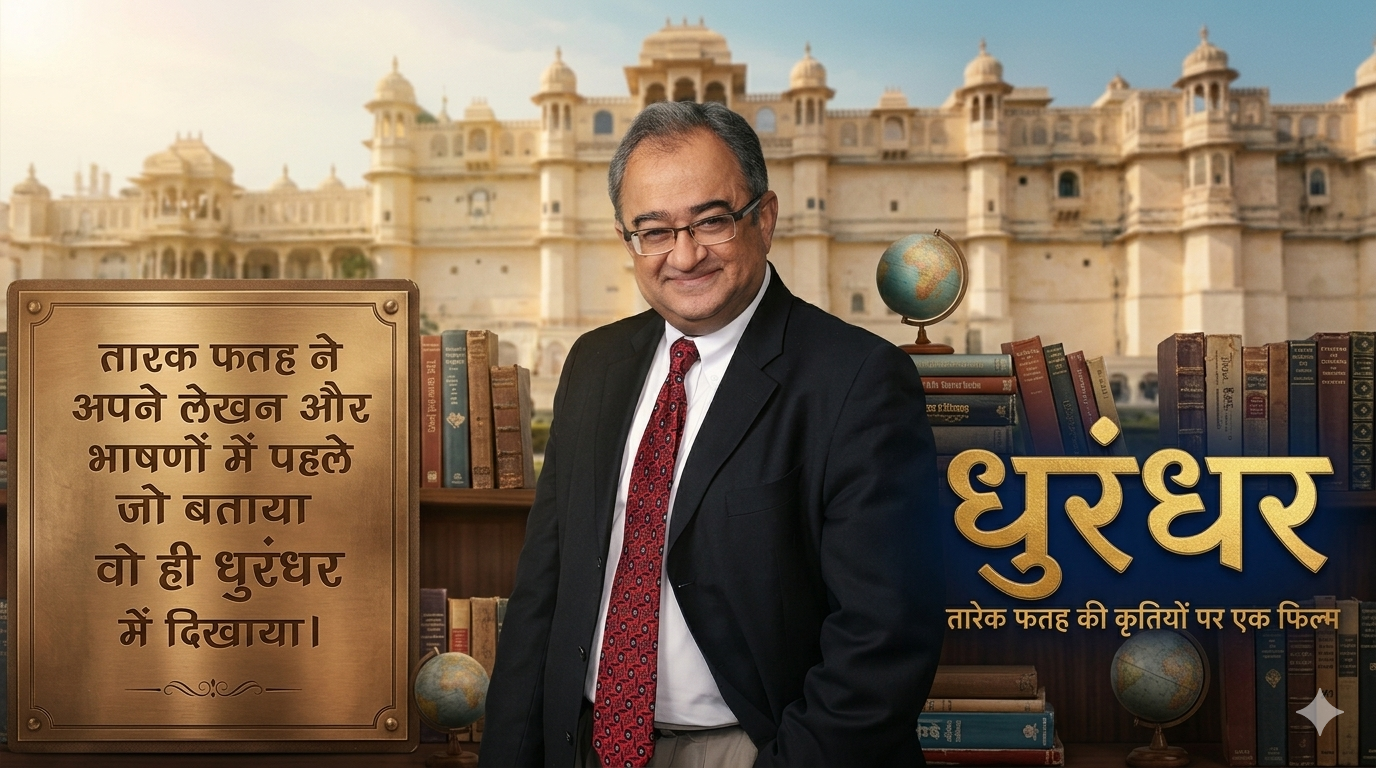 Remembered Tarek Fateh podcasts while watching Dhurandhar?