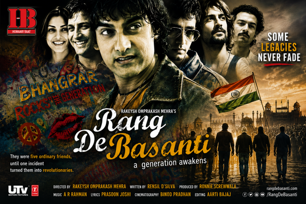 Rang De Basanti — A Film on the Youthful Spirit and Patriotism