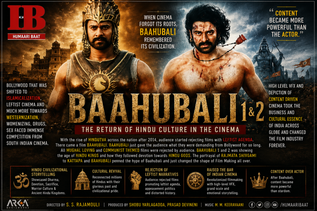 Baahubali: The Beginning and Baahubali 2: The Conclusion — The Return of Hindu Culture in Indian Cinema