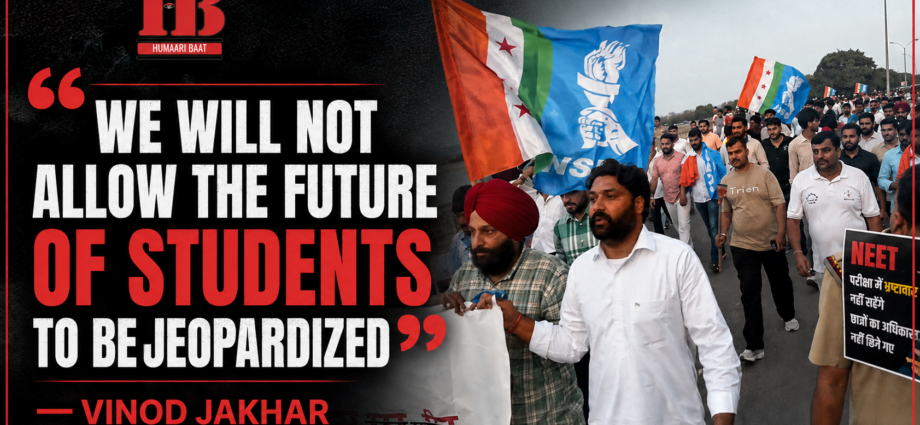 We Will Not Allow the Future of Students to Be Jeopardized - Vinod Jakhar